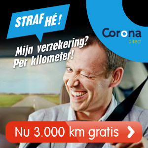 3.000 Kilometer gratis verzekerd bij Corona Direct